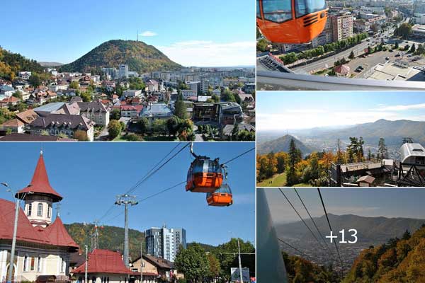 Über den Dächern von Piatra Neamț | Landkreis Neamt