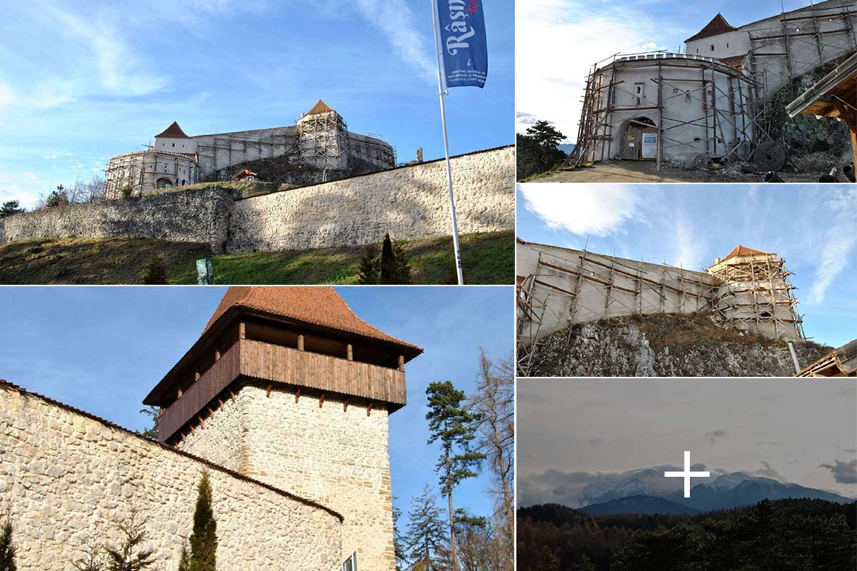 Festung / Burg Rasnov