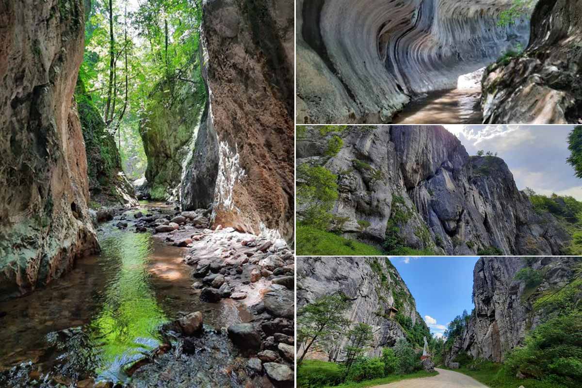 Canyon in Hunedoara County