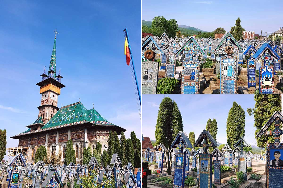 The "Merry Cemetery" of Săpânța, Maramureș County