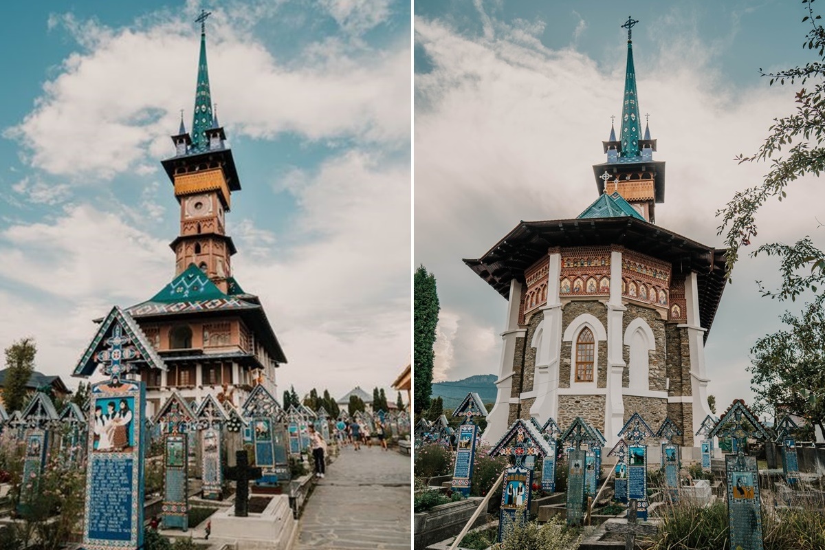 „ Happy Cemetery ” from Sapanta, Maramures County