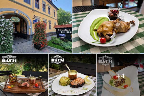 Mâncare delicioasă la restaurant în județul Sibiu
