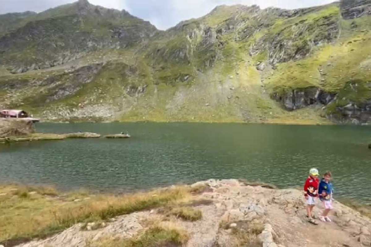 Lake Balea, the highest point of the Transfagarasan road