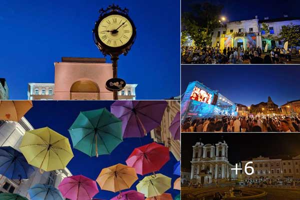 Timisoara bei Nacht | "Das kleine Wien" von Rumänien
