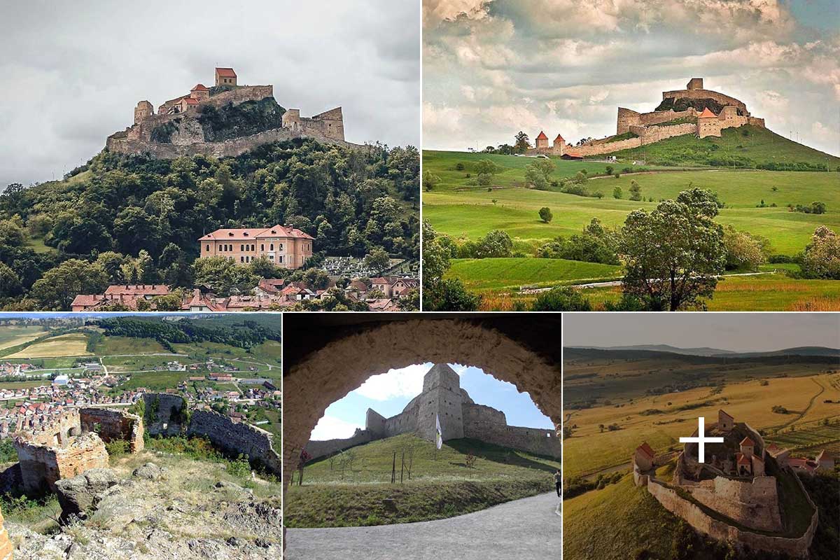 Cetatea / Castelul Rupea din Transilvania