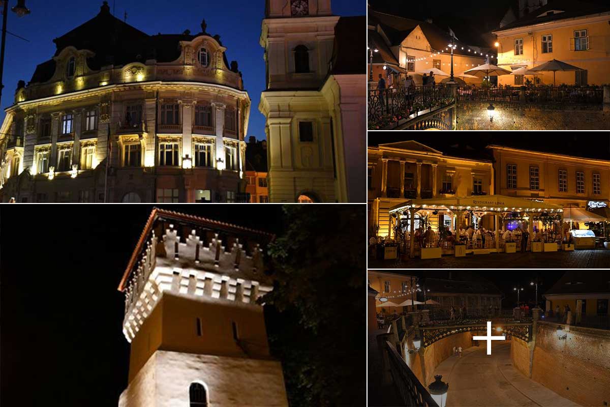 Hermannstadt | Sibiu | Pe timp de noapte