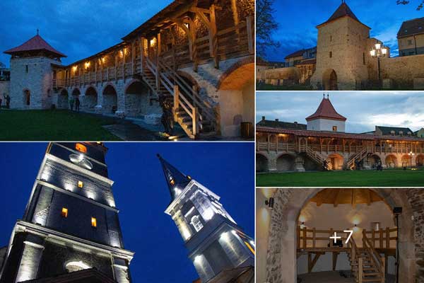 Plimbare de seară prin Cetatea Orăștie | Județul Hunedoara