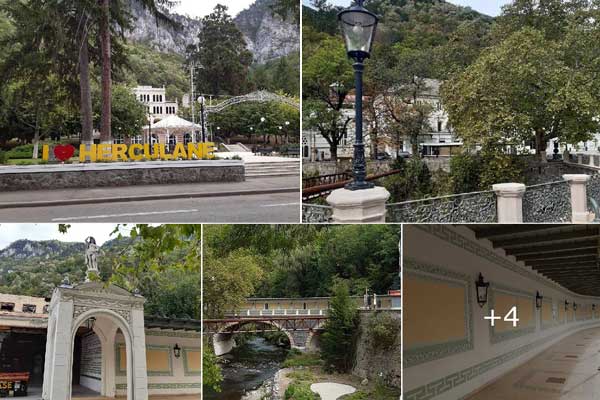 Impresii din Băile Herculane / Herculane