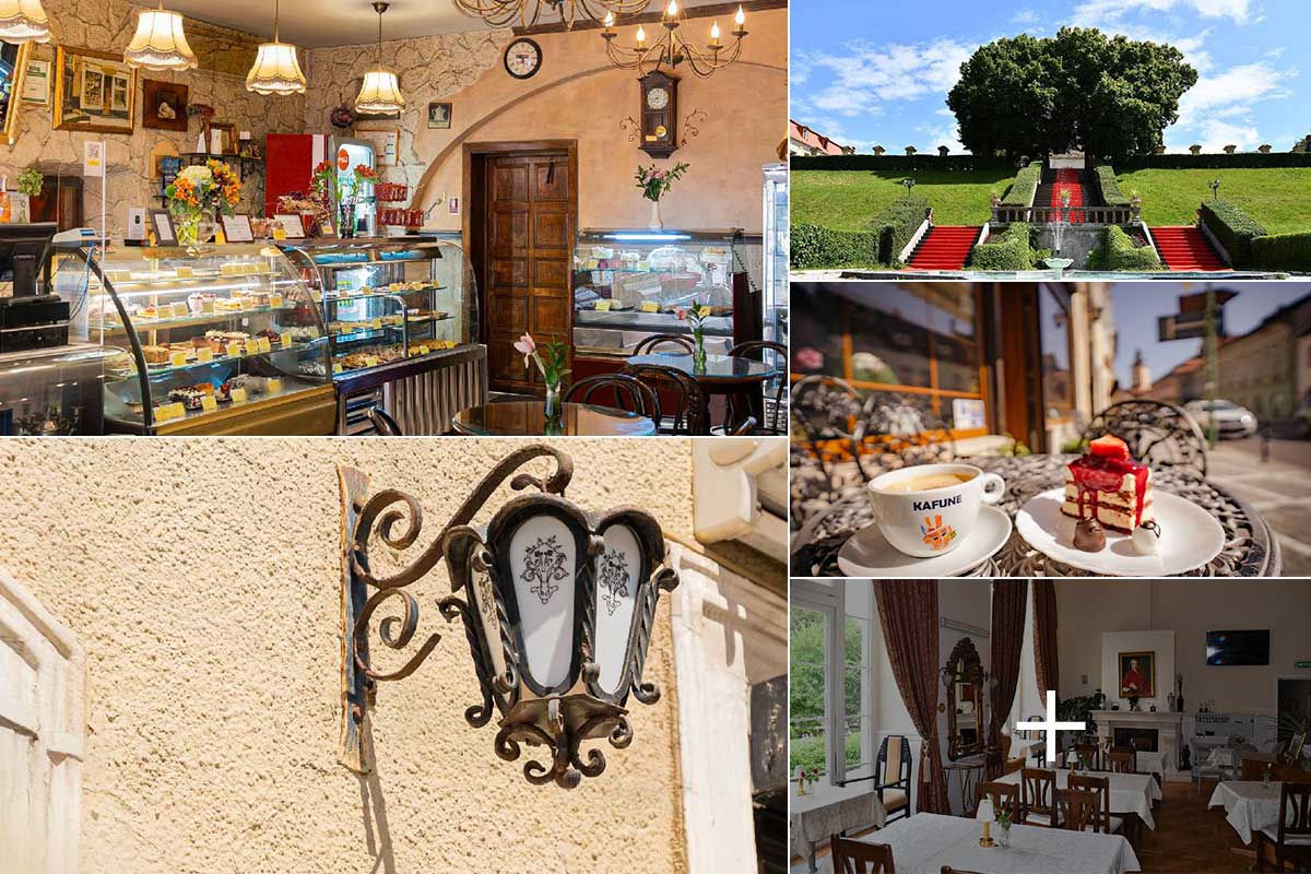 Enjoy ... on the Historic Cafés Route