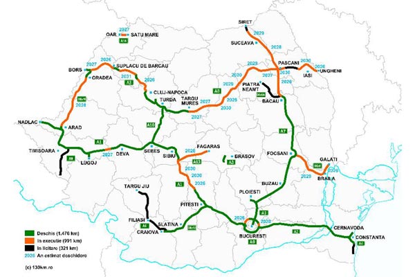 Autobahnen in Rumänien | Immer eine gute Fahrt