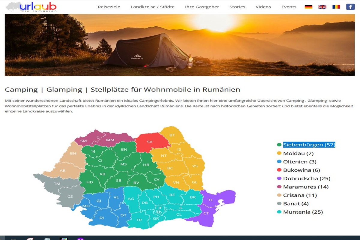 NEU | Camping | Clamping | Wohnmobil Stellplätze und mehr