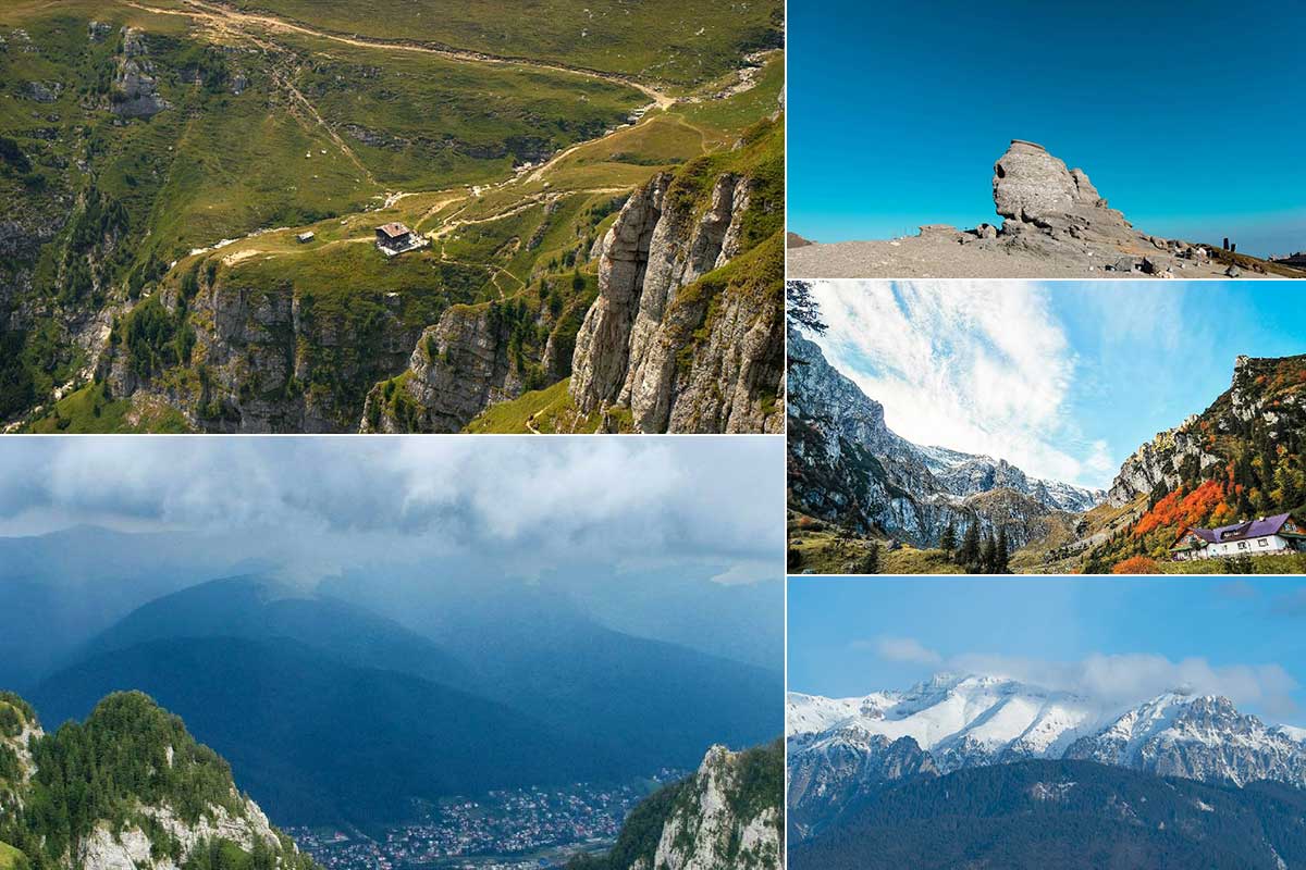 Das Bucegi Gebirge und die "Sphinx"