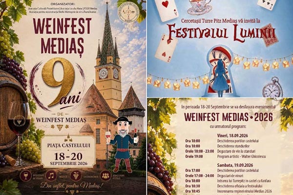 Wine & Lights Festival in Mediaș | Sibiu County