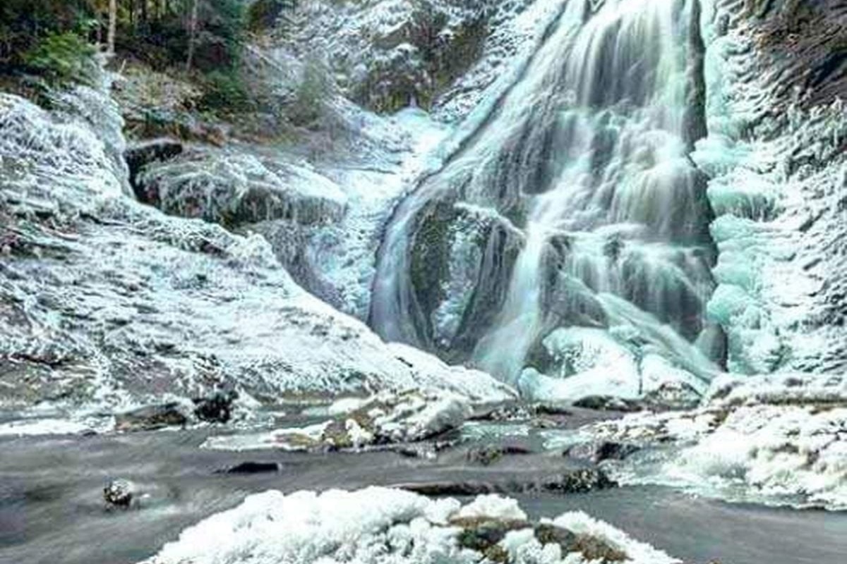 Cascada Valul Miresei im Landkreis Cluj