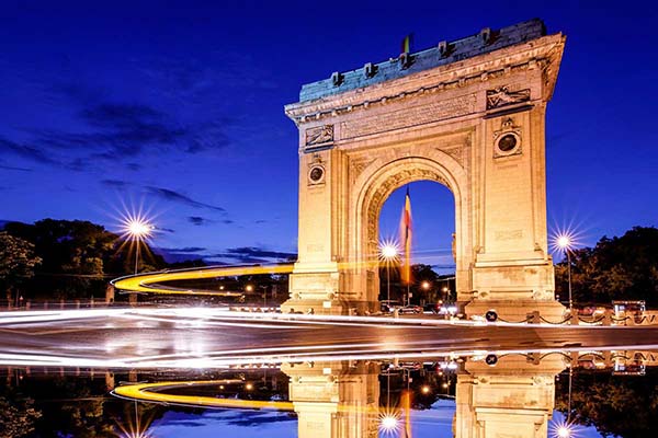 Triumphbogen in Bukarest