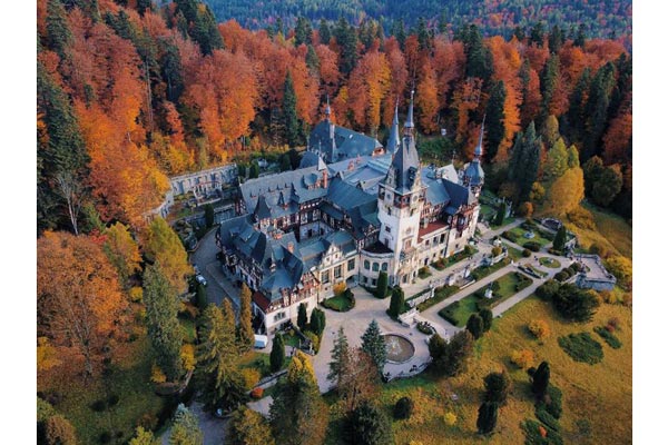 Castelul Peles toamna | Județul Prahova