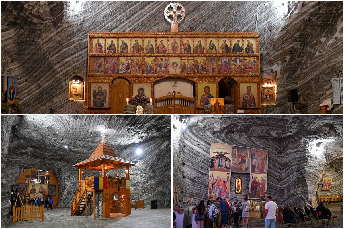 Salina Ocnele Mari | Kirche | Landkreis Valcea