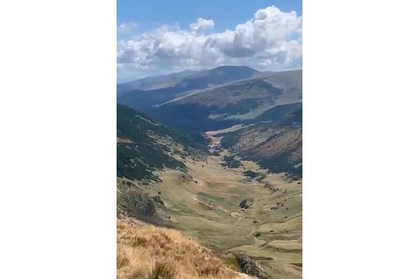 Gebirgsstraße Transalpina in den Karpaten Rumäniens