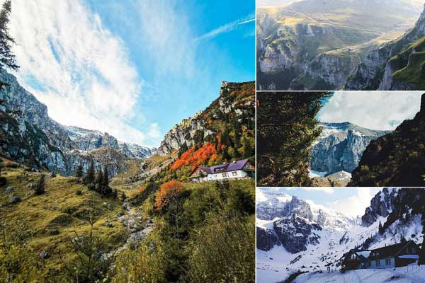 Das Bucegi Gebirge und Cabana Malaiesti