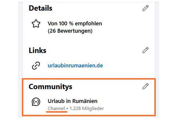 In eigener Sache: