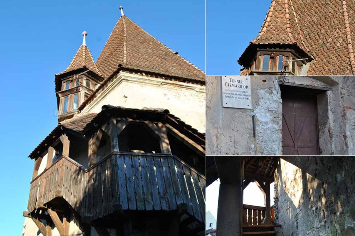 Turnul Cizmarilor in Sighisoara (Schäßburg)