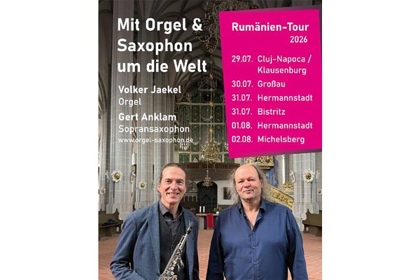 Mit Orgel & Saxophon | Siebenbürgen Tour