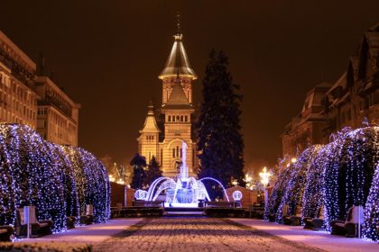 Orasul Timisoara noaptea